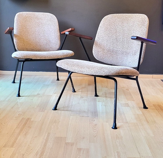 Image 1 of Pair Of Armchairs Design Gijs Van Der Sluis