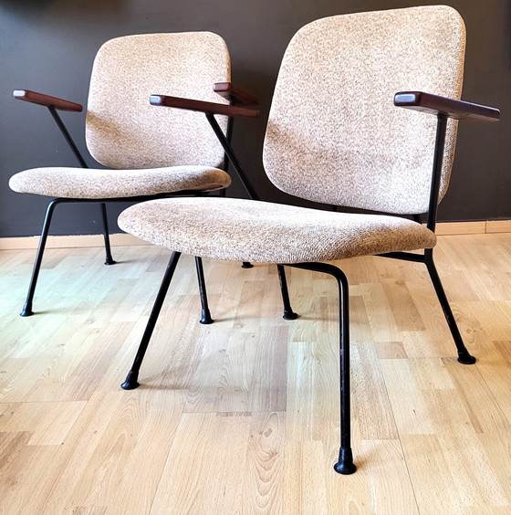 Image 1 of Pair Of Armchairs Design Gijs Van Der Sluis