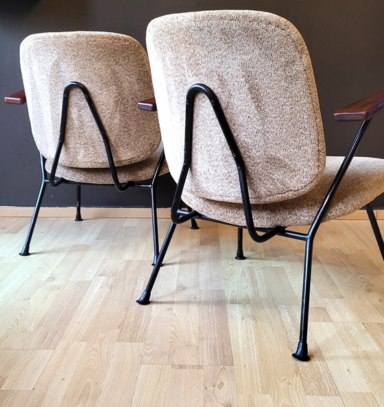 Image 1 of Pair Of Armchairs Design Gijs Van Der Sluis