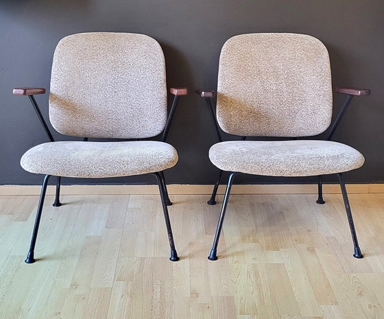 Image 1 of Pair Of Armchairs Design Gijs Van Der Sluis