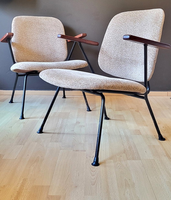 Image 1 of Pair Of Armchairs Design Gijs Van Der Sluis