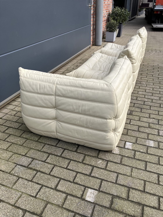 Image 1 of Divano Ligne Roset Togo a 1 posto, 2 posti e angolare in pelle beige