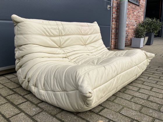 Image 1 of Divano Ligne Roset Togo a 1 posto, 2 posti e angolare in pelle beige