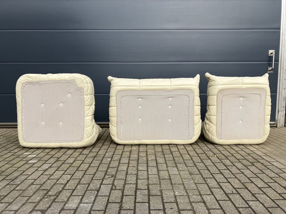 Image 1 of Divano Ligne Roset Togo a 1 posto, 2 posti e angolare in pelle beige