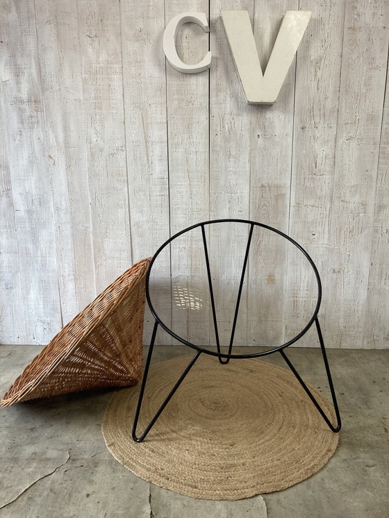 Image 1 of Wicker Basket Armchair