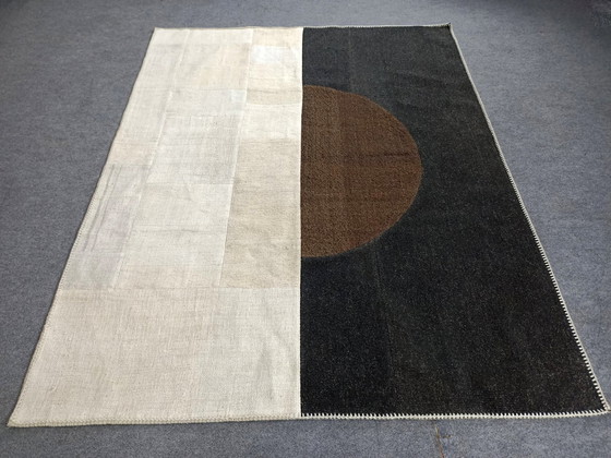 Image 1 of Vintage Patchwork Rug - Kilim - Turkey - 140 Cm X 180 Cm - 2000