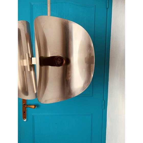 Image 1 of Lampadario cromato vintage a 3 luci