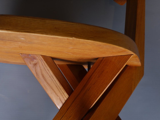 Image 1 of S34 Elm Chair By Pierre Chapo, 1980S