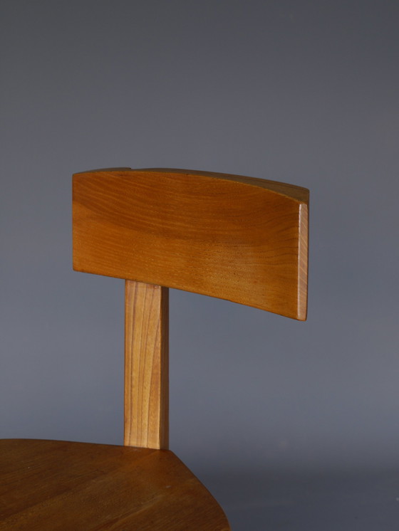 Image 1 of S34 Elm Chair By Pierre Chapo, 1980S