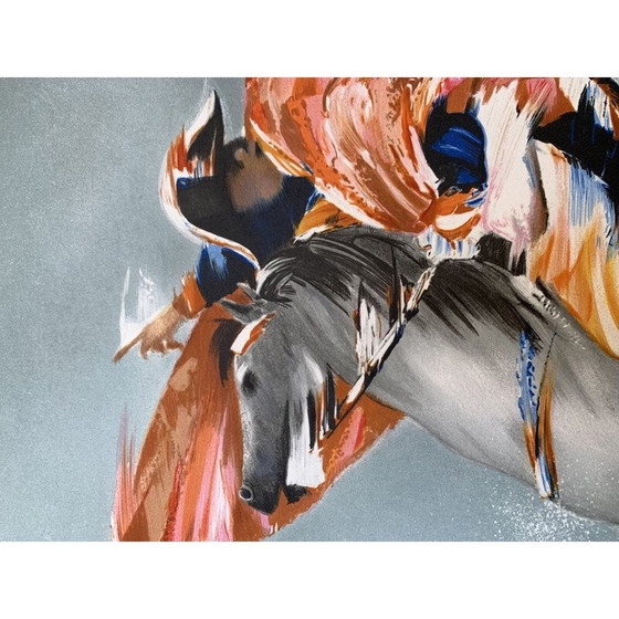 Image 1 of Litografia d'epoca di Napoleone Bonaparte di Victor Spahn, 2007