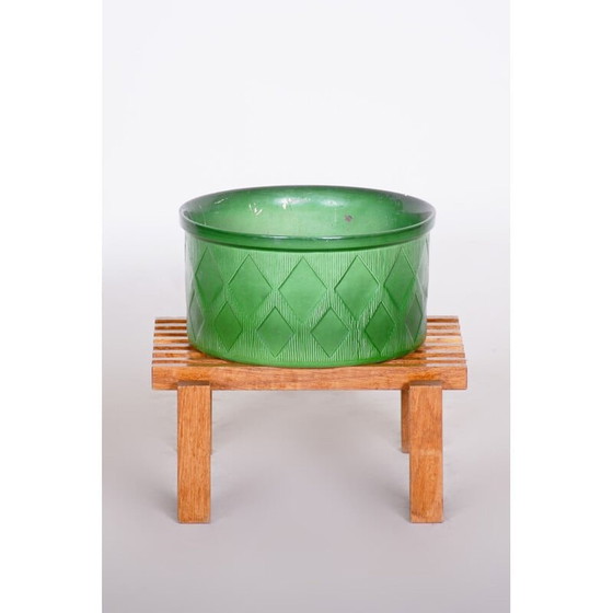 Image 1 of Tavolo con piedistallo in rovere vintage, 1960