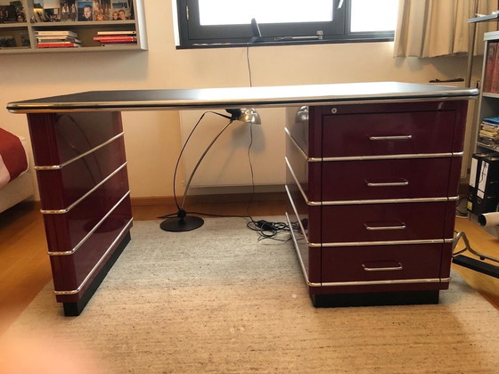 Image 1 of Müller Desk Wine Red