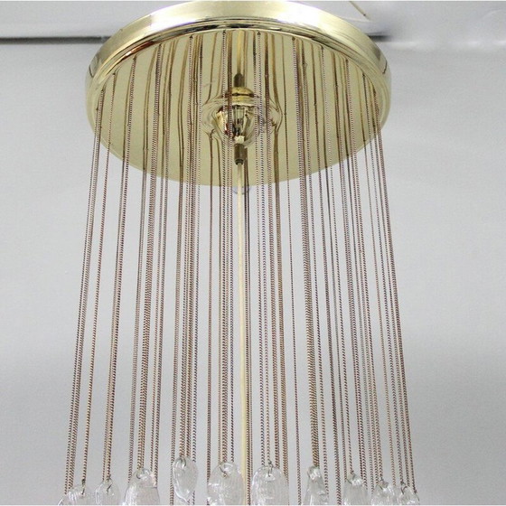 Image 1 of Vintage glass ceiling light from Murano, Italy, 1970