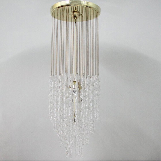 Image 1 of Vintage glass ceiling light from Murano, Italy, 1970
