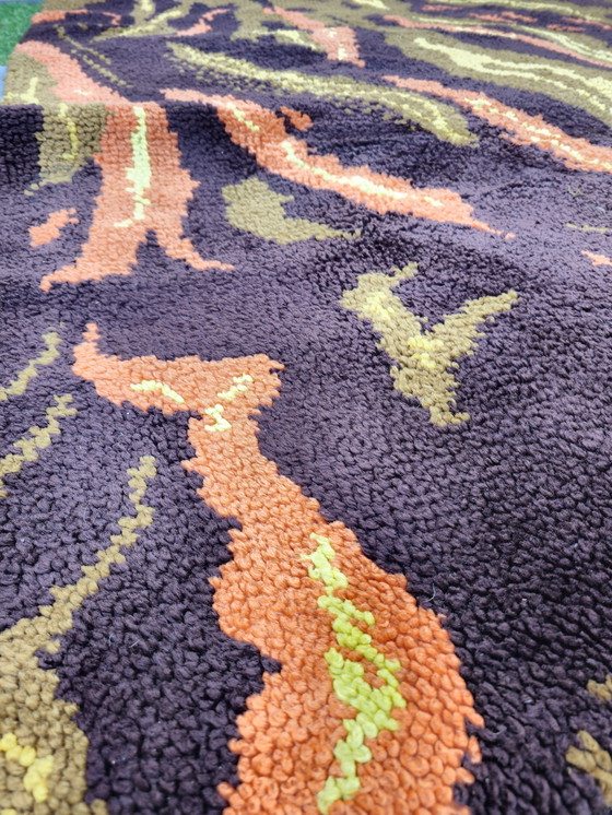 Image 1 of Funky Vintage Space Age rug
