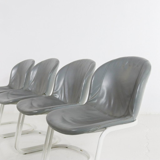 4x Gastone Rinaldi chairs Theme Italy