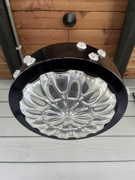 Black Mid - Century Pendant Lamp