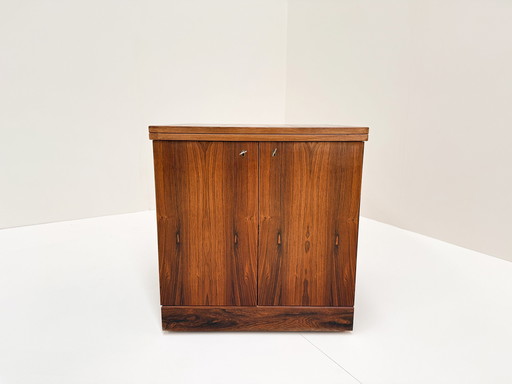 Rosewood Cube Bar Cabinet - Torbjørn Afdal For Bruksbo