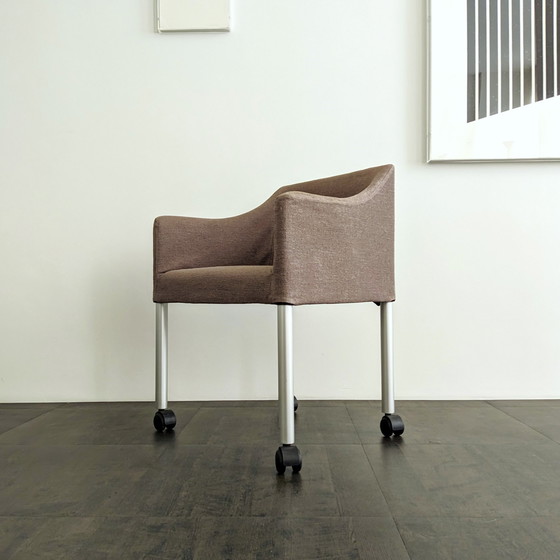 Image 1 of 4 DePadova Pollack chairs by Vico Magistretti