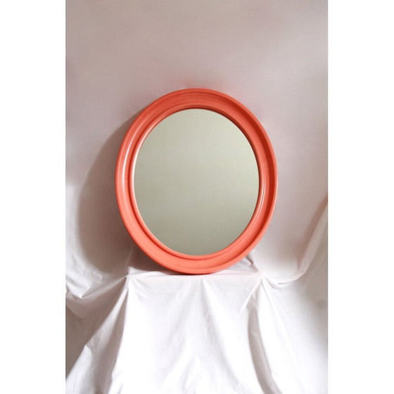 Image 1 of Large Vintage Pesca Pop Mirror by Carrara&Matta, Italy 1960s