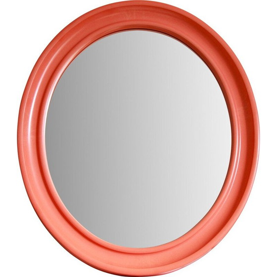 Image 1 of Large Vintage Pesca Pop Mirror by Carrara&Matta, Italy 1960s