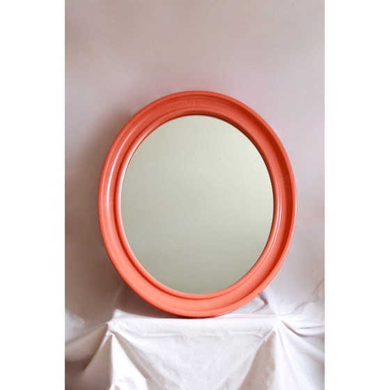 Image 1 of Large Vintage Pesca Pop Mirror by Carrara&Matta, Italy 1960s