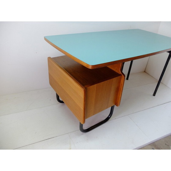 Image 1 of Vintage desk by Robert Charroy for Mobilor, 1950