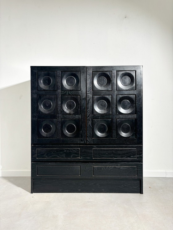 Image 1 of Brutalist bar cabinet by Musterring