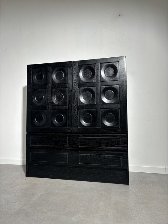 Image 1 of Brutalist bar cabinet by Musterring