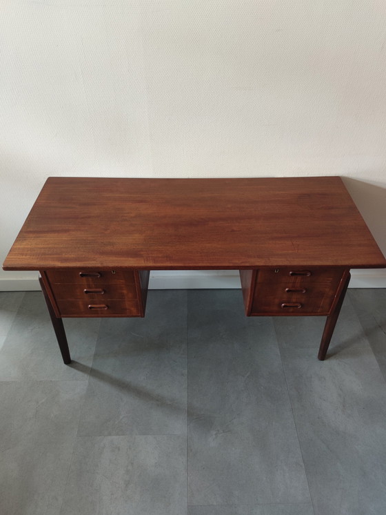 Image 1 of Vintage Danish desk in teak