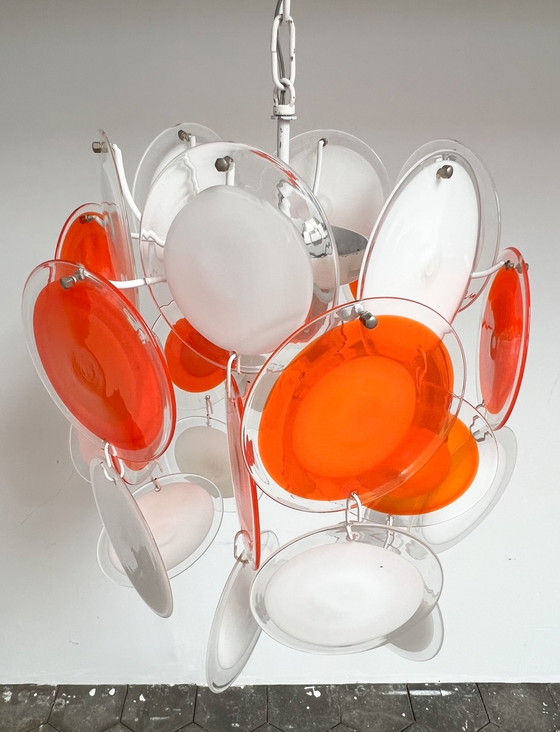 Image 1 of Italian chandelier of Murano glass, 1960's