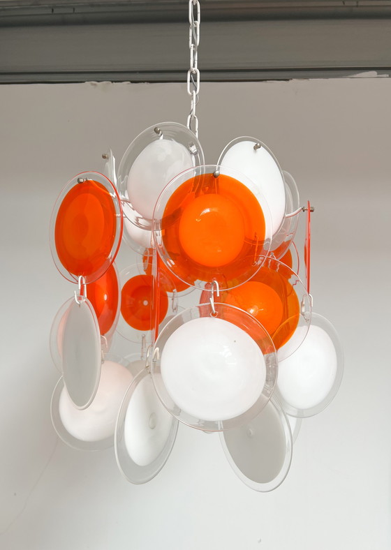 Image 1 of Italian chandelier of Murano glass, 1960's