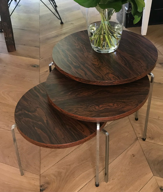 Image 1 of 3x Vaza Roden Nesting table