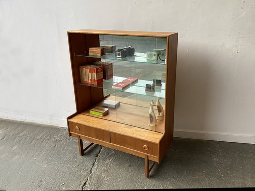 Mid-Century 1960’S Mirrored Display Cabinet By Turnidge Of London