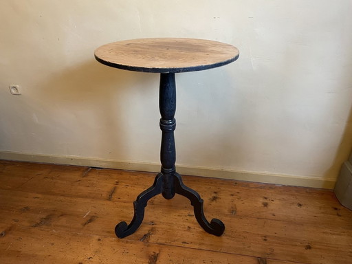 Table Round Side Table Queridon French