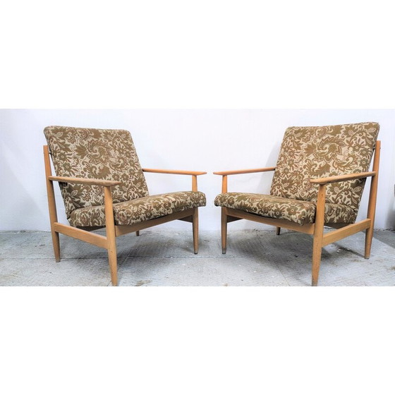 Image 1 of Pair of vintage armchairs by Ton, Czechoslovakia 1960