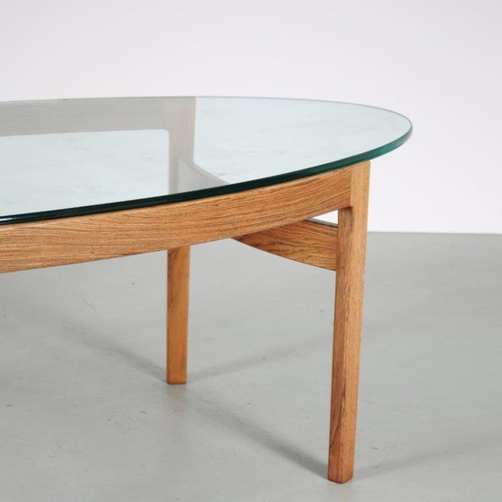 Image 1 of Ib Kofod Larsen Coffee Table by Fröschen Sitform, Germany 1960