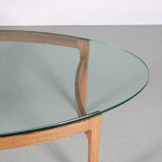 Image 1 of Ib Kofod Larsen Coffee Table by Fröschen Sitform, Germany 1960