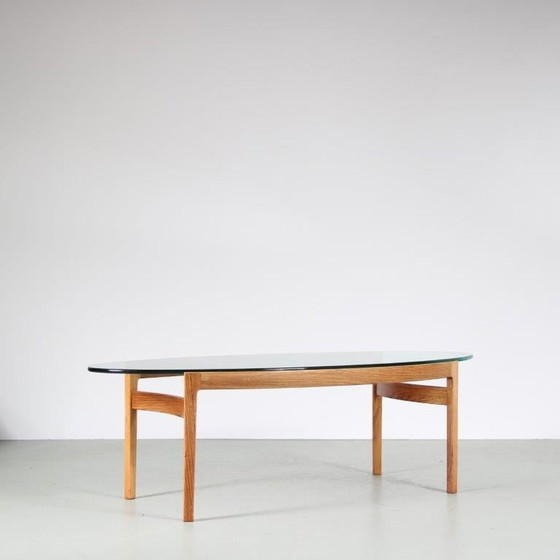 Image 1 of Ib Kofod Larsen Coffee Table by Fröschen Sitform, Germany 1960