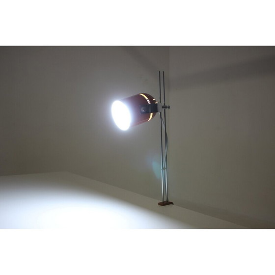 Image 1 of Lampada marrone vintage, Cecoslovacchia 1970