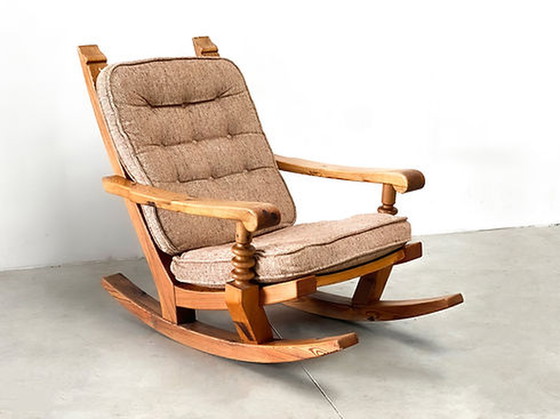 Image 1 of Vintage brutalist rocking chair