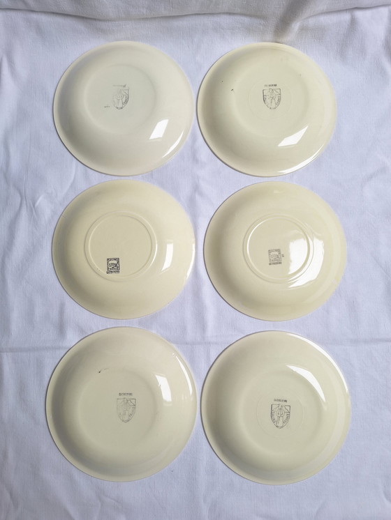 Image 1 of Piatti da zuppa vintage Salins