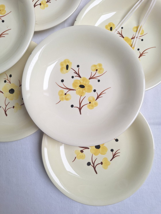 Image 1 of Piatti da zuppa vintage Salins