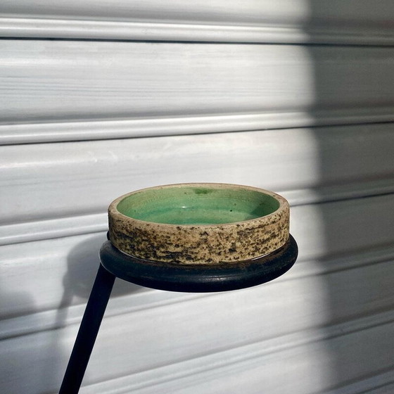 Image 1 of Posacenere vintage in metallo e ceramica di Mathieu Mategot e Pieter Groeneveld, 1950