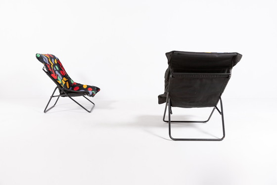 Image 1 of Foldable Pop Art lounge chairs, 1990’s