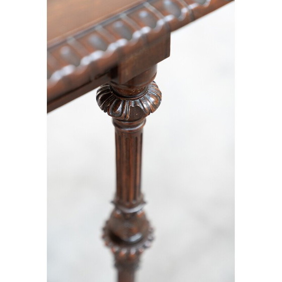 Image 1 of Vintage solid cherry desk, France 1919