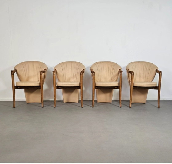 Image 1 of 4 X Poltrone Fan di Pierre Costantini, anni '90