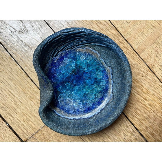 Image 1 of Vintage Brutalist ceramic pocket organizer, 1970