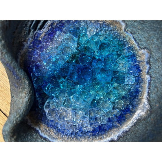 Image 1 of Vintage Brutalist ceramic pocket organizer, 1970