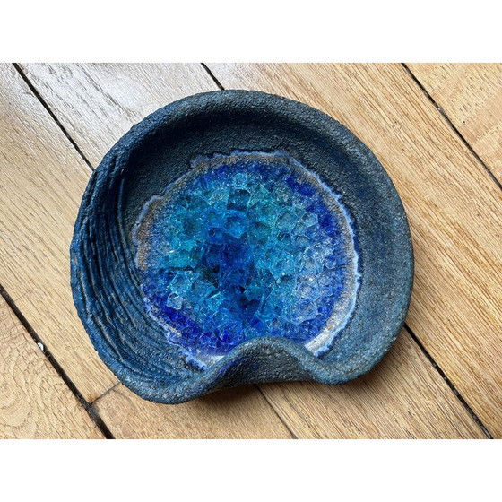 Image 1 of Vintage Brutalist ceramic pocket organizer, 1970